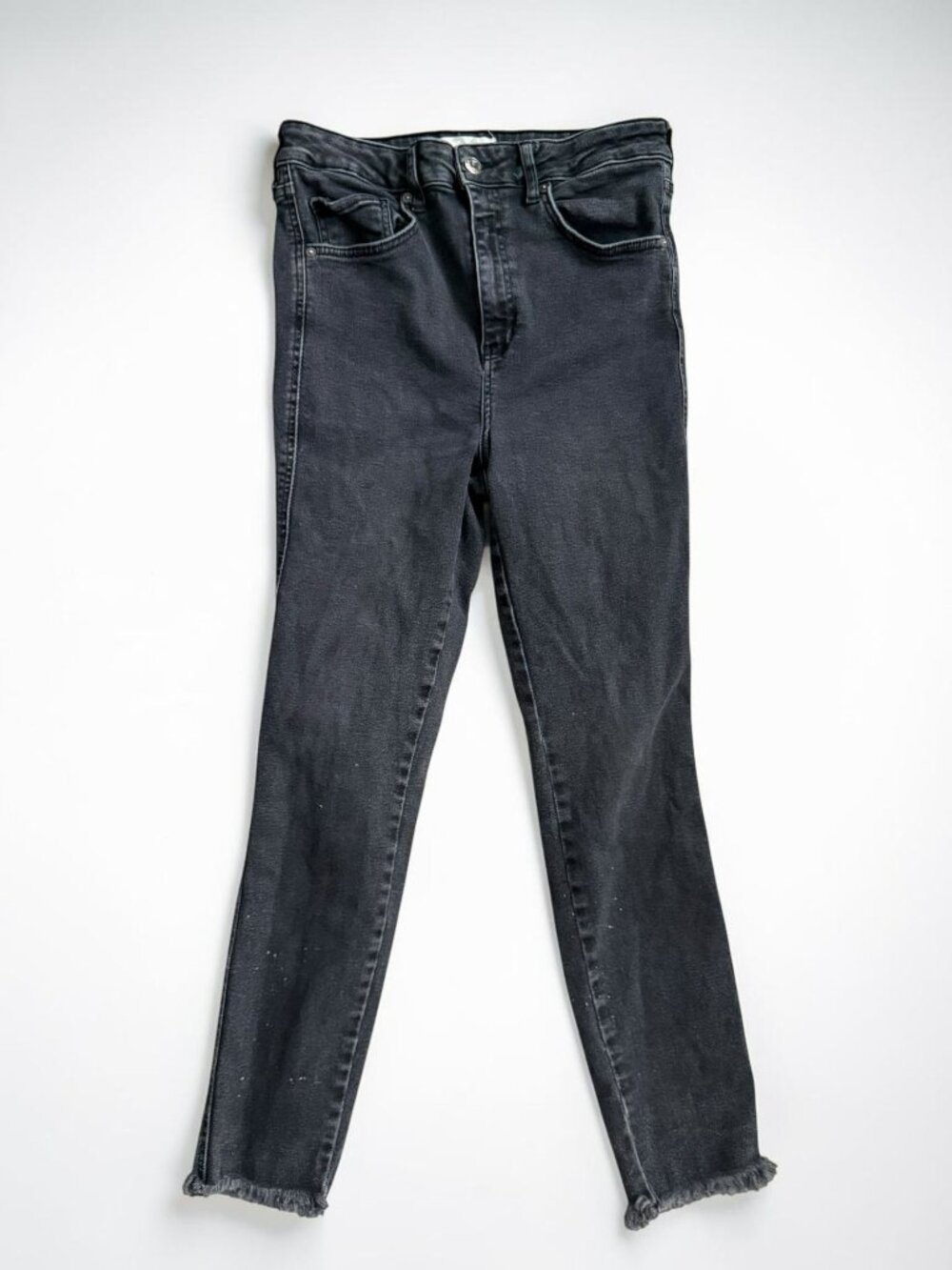 FREE PEOPLE Black Gray  Skinny Jeans Size 31